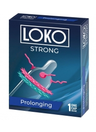 Стимулирующая насадка на пенис LOKO STRONG с продлевающим эффектом - Sitabella - в Сызрани купить с доставкой