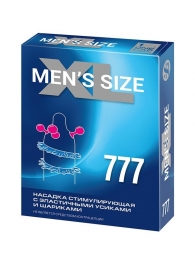 Стимулирующая насадка на пенис MEN SIZE 777 - Sitabella - в Сызрани купить с доставкой