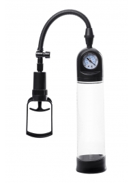 Прозрачная механическая помпа Helmer с манометром - Sexus - в Сызрани купить с доставкой