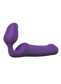 Фиолетовый безремневой страпон Queens L - Adrien Lastic - купить с доставкой в Сызрани