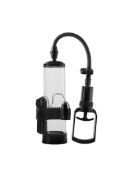 Прозрачная вакуумная помпа с вибрацией Vibrating Penis Pump - Dream Toys - в Сызрани купить с доставкой