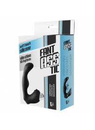 Черный вибромассажер простаты FantASStic Vibrating Prostate Massager - 11,3 см. - Dream Toys - в Сызрани купить с доставкой