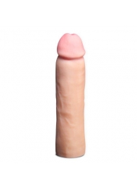Телесная фаллическая насадка на пенис Magnum Xtender - 23 см. - Blush Novelties - в Сызрани купить с доставкой