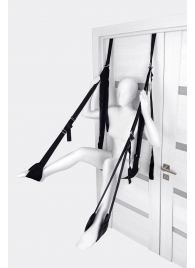 Черные секс-качели на дверь Anonymo №0505 - ToyFa - купить с доставкой в Сызрани