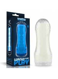 Светящийся в темноте мастурбатор Lumino Play Masturbator Ribbed - Lovetoy - в Сызрани купить с доставкой