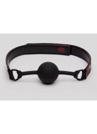 Кляп-шар на двусторонних ремешках Reversible Silicone Ball Gag - Fifty Shades of Grey - купить с доставкой в Сызрани