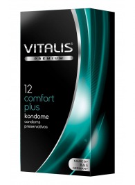 Контурные презервативы VITALIS PREMIUM comfort plus - 12 шт. - Vitalis - купить с доставкой в Сызрани