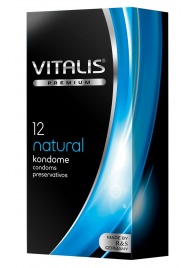 Классические презервативы VITALIS PREMIUM natural - 12 шт. - Vitalis - купить с доставкой в Сызрани