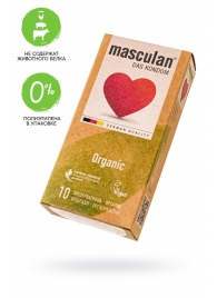 Экологически чистые презервативы Masculan Organic - 10 шт. - Masculan - купить с доставкой в Сызрани