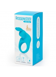 Голубое эрекционное виброкольцо Happy Rabbit Rechargeable Rabbit Cock Ring - Happy Rabbit - в Сызрани купить с доставкой