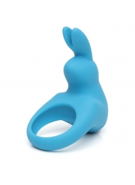 Голубое эрекционное виброкольцо Happy Rabbit Rechargeable Rabbit Cock Ring - Happy Rabbit - в Сызрани купить с доставкой