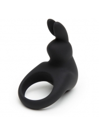 Черное эрекционное виброкольцо Happy Rabbit Rechargeable Rabbit Cock Ring - Happy Rabbit - в Сызрани купить с доставкой