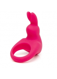 Розовое эрекционное виброкольцо Happy Rabbit Rechargeable Rabbit Cock Ring - Happy Rabbit - в Сызрани купить с доставкой