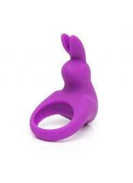 Фиолетовое эрекционное виброкольцо Happy Rabbit Rechargeable Rabbit Cock Ring - Happy Rabbit - в Сызрани купить с доставкой