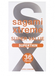 Ультратонкие презервативы Sagami Xtreme Superthin - 36 шт. - Sagami - купить с доставкой в Сызрани