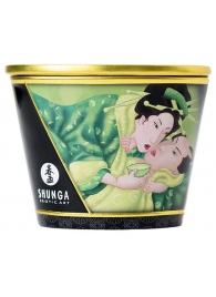 Массажная свеча Exotic Green Tea с ароматом зелёного чая - 170 мл. - Shunga - купить с доставкой в Сызрани