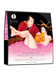 Соль для ванны Lovebath Dragon Fruit, превращающая воду в гель - 650 гр. - Shunga - купить с доставкой в Сызрани