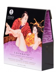 Соль для ванны Lovebath Sensual lotus, превращающая воду в гель - 650 гр. - Shunga - купить с доставкой в Сызрани