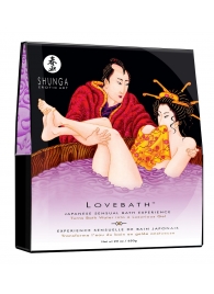 Соль для ванны Lovebath Sensual lotus, превращающая воду в гель - 650 гр. - Shunga - купить с доставкой в Сызрани