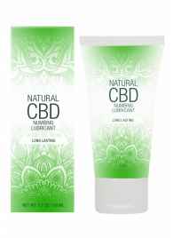 Лубрикант с пролонгирующим эффектом Natural CBD Numbing Lubricant - 50 мл. - Shots Media BV - купить с доставкой в Сызрани