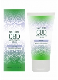 Крем для мастурбации для мужчин Natural CBD Masturbation Cream For Him - 50 мл. - Shots Media BV - купить с доставкой в Сызрани