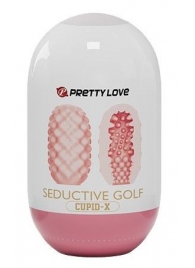 Розовый мастурбатор-яйцо Seductive Golf - Baile - в Сызрани купить с доставкой