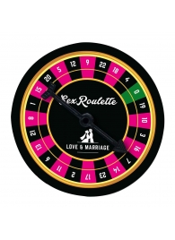 Настольная игра-рулетка Sex Roulette Love   Marriage - Tease&Please - купить с доставкой в Сызрани