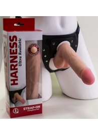 Страпон в подарочной упаковке: трусики с плугом и фаллоимитатор-насадка - 16 см. - LOVETOY (А-Полимер) - купить с доставкой в Сызрани