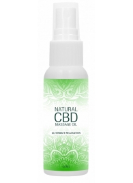 Массажное масло Natural CBD Massage Oil - 50 мл. - Shots Media BV - купить с доставкой в Сызрани