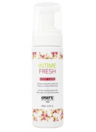 Органическая интимная очищающая пенка Intime Fresh - 150 мл. - Exsens - купить с доставкой в Сызрани