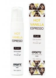 Возбуждающий гель Hot Vanilla Espresso Arousal Gel - 15 мл. - Exsens - купить с доставкой в Сызрани