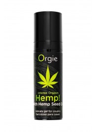 Возбуждающий интимный гель для пар ORGIE Hemp Intense Orgasm - 15 мл. - ORGIE - купить с доставкой в Сызрани