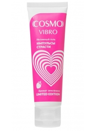 Возбуждающий гель на водно-силиконовой основе Cosmo Vibro с ароматом земляники - 50 гр. - Биоритм - купить с доставкой в Сызрани