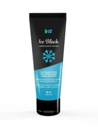 Лубрикант на водной основе Ice Black с ледяным эффектом - 50 мл. - INTT - купить с доставкой в Сызрани