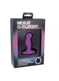 Фиолетовая вибровтулка Nexus G-Play+ M - Nexus Range - в Сызрани купить с доставкой
