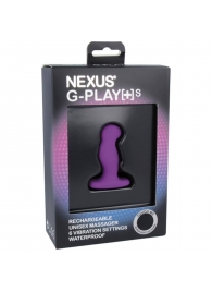 Фиолетовая вибровтулка Nexus G-Play+ S - Nexus Range - в Сызрани купить с доставкой