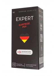 Презервативы EXPERT Surprise Mix - 12 шт.(+3 в подарок) - Expert - купить с доставкой в Сызрани