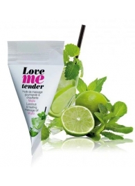 Съедобное согревающее массажное масло Love Me Tender Mojito с ароматом мохито - 10 мл. - Love to Love - купить с доставкой в Сызрани