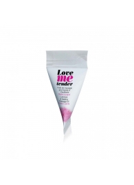 Съедобное согревающее массажное масло Love Me Tender Cotton Candy с ароматом сладкой ваты - 10 мл. - Love to Love - купить с доставкой в Сызрани