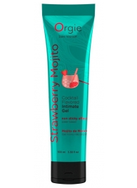 Съедобный интимный гель Orgie Lube Tube Cocktail Strawberry Mojito - 100 мл. - ORGIE - купить с доставкой в Сызрани