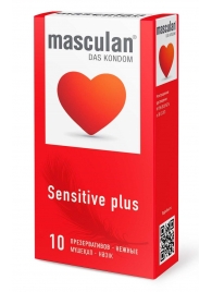 Презервативы Masculan Sensitive plus - 10 шт. - Masculan - купить с доставкой в Сызрани