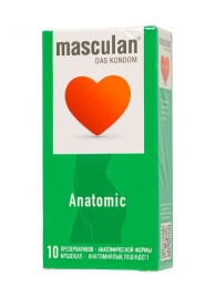 Презервативы анатомической формы Masculan Anatomic - 10 шт. - Masculan - купить с доставкой в Сызрани