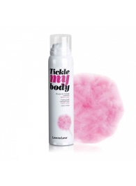 Массажная хрустящая пенка Tickle My Body Cotton Candy с ароматом сладкой ваты - 150 мл. - Love to Love - купить с доставкой в Сызрани