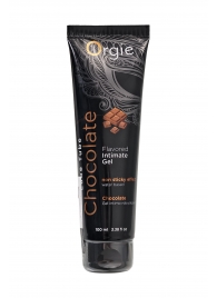 Интимный гель на водной основе Lube Tube Chocolate с шоколадным вкусом - 100 мл. - ORGIE - купить с доставкой в Сызрани