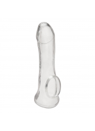 Прозрачная насадка на пенис Transparent Penis Enhancing Sleeve Extension - 15,9 см. - BlueLine - в Сызрани купить с доставкой