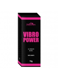 Жидкий вибратор Vibro Power со вкусом тутти-фрутти - 15 гр. - HotFlowers - купить с доставкой в Сызрани