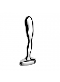 Стальной стимулятор простаты Stainless Steel Prostate Plug - 11,5 см. - b-Vibe - в Сызрани купить с доставкой