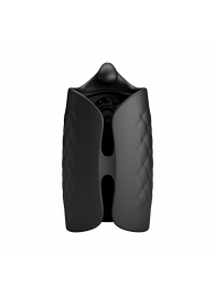 Черный мастурбатор с вибростимуляцией головки Black Glans Trainer - Baile - в Сызрани купить с доставкой