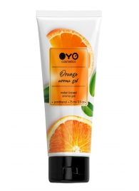 Лубрикант на водной основе OYO Aroma Gel Orange с ароматом апельсина - 75 мл. - OYO - купить с доставкой в Сызрани