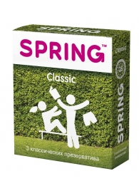 Классические презервативы SPRING CLASSIC - 3 шт. - SPRING - купить с доставкой в Сызрани